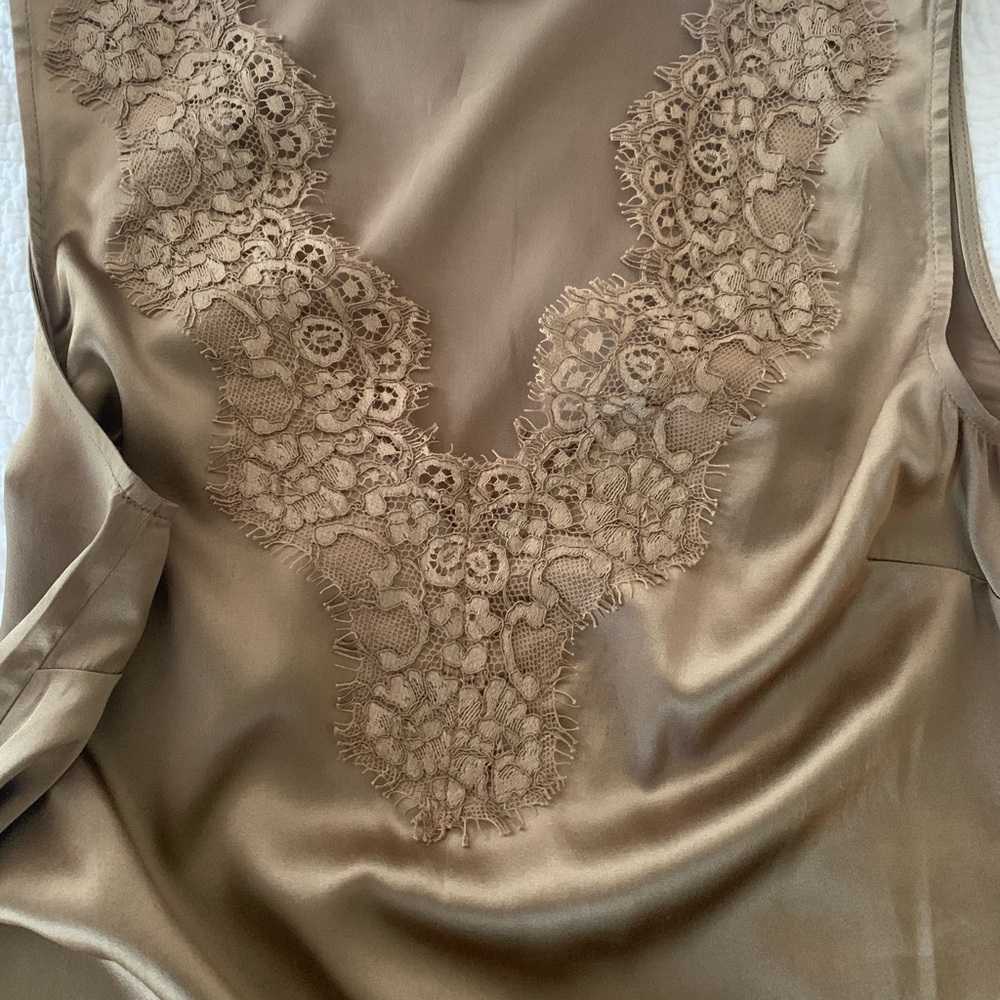 Rosemunde Women's Tan Tank Top